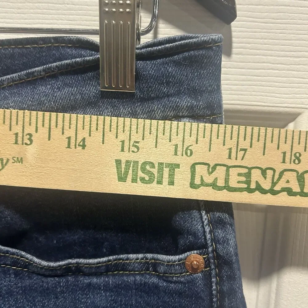 Levis 511 Jeans Mens 32x32 Blue Medium Wash Slim Tapered Denim Premium Big E
